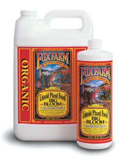 FOX FARM BIG BLOOM Liquid Nutrient Hydroponic or Soil 2 oz 4 oz 6 oz 