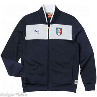   Mens Puma Italy Italia Soccer Footbol Track Jacket XL World Cup UEFA