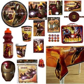   MAN Super Hero Birthday PARTY SUPPLIES ~ Create Your SET ~ You PICK