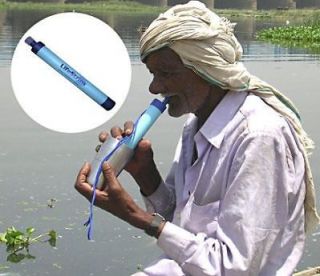 LifeStraw 2 EA Personal Portable Water Filter Purifier  Survival/Bug 