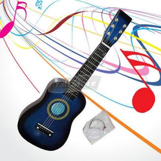 23 Inch KIDS Acoustic Guitar Blue +Pick +String