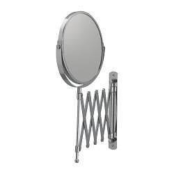IKEA FRACK Extendable Magnifying Bathroom Mirror NEW