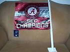 2009 SEC Champions Alabama Crimson Tide Car Flag NWT