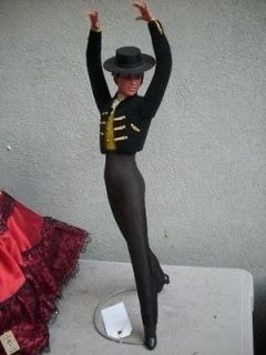 40s 50s~MARIN flamenco dancer doll~señor/male~19.5in~handmade spain 