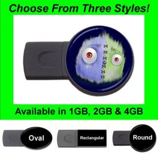 Monster Funny Design #4   USB Flash Memory Drive (Stick/Thumb/P​en 