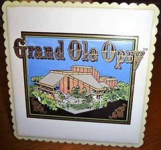   Opry Ceramic Tile 4.5 x 4.5  Hang Wall Decor, Stand Or Lay Flat & Use