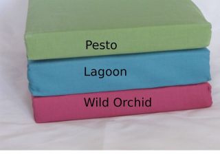 Pesto Green Sage Pea Grass Cotton Percale Sheets NEW
