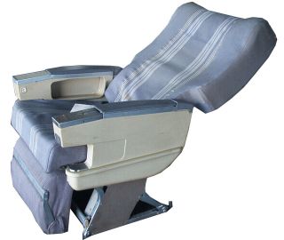 Business First Class Airline Airplane SINGLE SEAT Reclining ELECTRICAL 