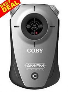 COBY CX71 Black Mini AM/FM Sporty Design Pocket Radio Tuner CX 71 w 