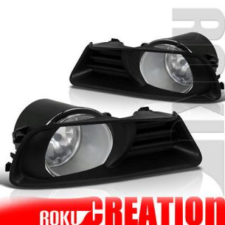   09 TOYOTA CAMRY CLEAR BUMPER FOG LIGHTS+SWITCH+​WIRE (Fits: Toyota