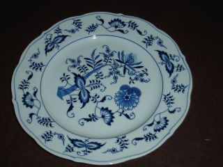 Blue Onion Dinner Plates by Blue Danube Rectangular Mark