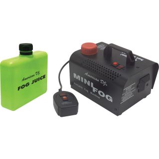 American DJ Mini Fog 400 Smoke Fog Machine 450w inc fluid & wired 