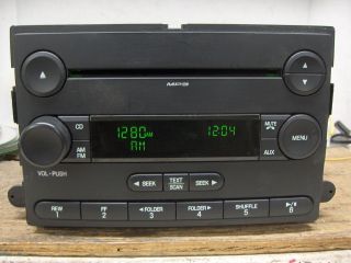 05 06 07 Ford Focus CD Player AM/FM  Radio Fits Many Ford OEM