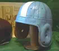 1940 University of North Carolina Leather Football Helmet Tarheels