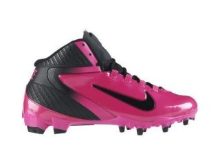   Nike ALPHA SPEED TD 3/4 Football Cleats Black Pink Susan G Komen Talon