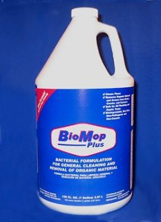BioMop Plus Floor and Drain Cleaner 1 gallon bio mop
