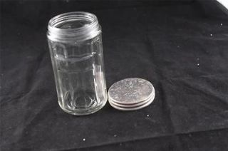 VINTAGE Hoosier Kitchen Cabinet Glass Jar