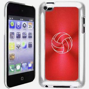 Red Apple iPod Touch 4th Generation 4g Hard Case Cover B273 Volleyball
