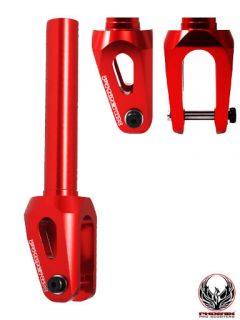 PHOENIX PHORX SCOOTER FORKS threadless RED On Sale