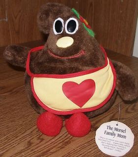   SEMI SWEETIE MORSEL FAMILY MOM STUFFED CHOCOLATE DROP TOY 1984 VINTAGE