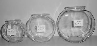 Anchor Hocking 1 Gal. Drum Clear Glass Fish Bowl(s)   Buy It Now Dutch 