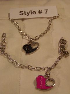 Couples Bracelets 2 Bracelet Set Rhodium Plated Love Friendship Best 