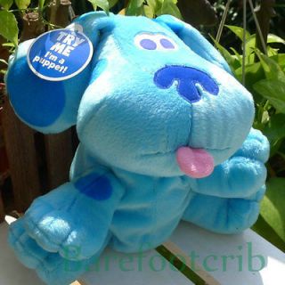   ~~Blue Clues~ BLUE Pubby 8 PUPPET FOR CHILDREN BEST GIFT~ FREE SHIP