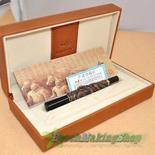   555 EXECUTIVE brown Dragon protect Fountain Pen +Original box new