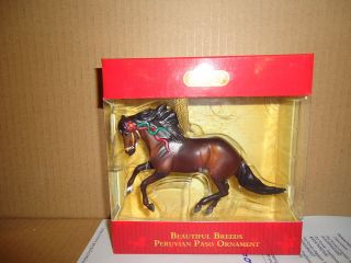 2012 Breyer Christmas Horse Ornament Peruvian Paso Beautiful Breeds 