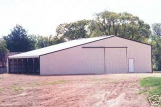 POLE BARN 40X60x12 +15 SHED POST FRAME BUILDING PLANS