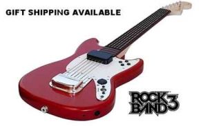 NEW ROCK BAND 3 WIRELESS FENDER MUSTANG PRO GUITAR PS3 FASTshipSAMEday 