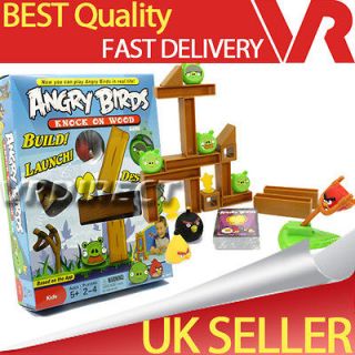 Angry Birds Knock On Wood Board Game Table Game Play Set