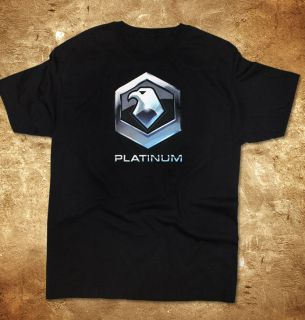 WOW StarCraft 2 game Tshirt   Platinum League