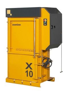 New Vertical Baler Bramidan X10   cardboard, plastic, aluminum cans