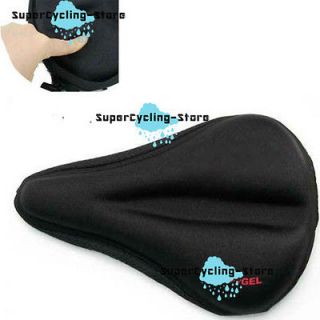   Cycling Bike Bicycle Thick Gel Soft Silicone Seat Saddle cover Cushion