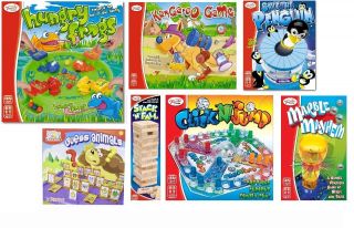 RANGE OF 7 FAMILY BOARD GAME TRADITIONAL GAMES FRUSTRATION STYLE KIDS 