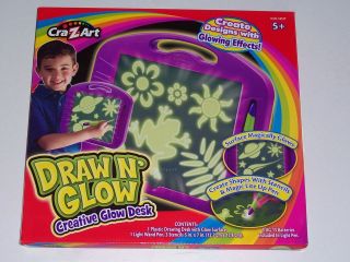 Draw N Glow Creative Glow Desk by Cra Z Art