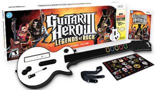 Guitar Hero III Legends Of Rock Wii with Guitar