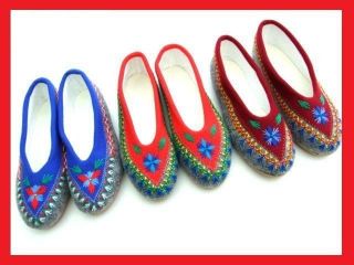   Womens Ladies Polish Felt Handmade Slippers from Poland ** GIFT KAPCIE