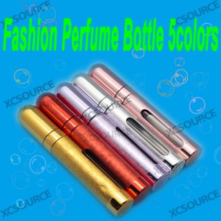   Glass Perfume Bottle Empty Small Atomizer Spray Gift Portable Color