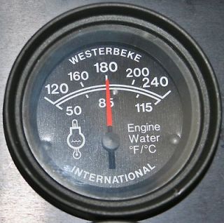 Westerbeke Generator Temperature Gauge Instrument Sea Ray Regal 