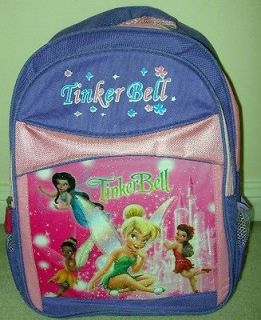 New Large TINKERBELL Girls Backpack/Schoo​l Bag 40 x 30 x 15cm