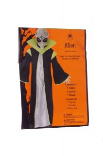 Boys Disguise Alien Halloween Costume w Mask Martian ET 4 6X 6 10 12 