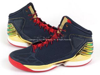 Adidas Rose 773 London Olympic Gold Medal Collegiate Navy/Gold/Red 