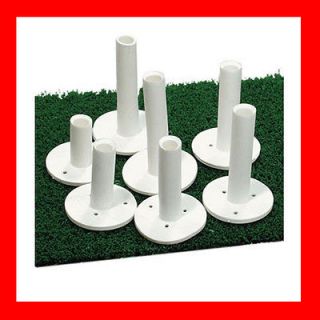 Dura Rubber Golf Tees   5 Pack   7 Sizes Available   Driving Range Mat 