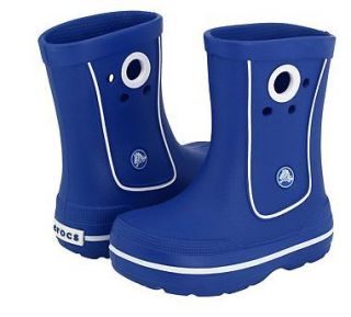 New Girls or Boys Crocs Crocband Jaunt Boots Rain Boots Size 3 Blue