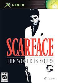 SCARFACE THE WORLD IS YOURS   XBOX GAME COMPLETE