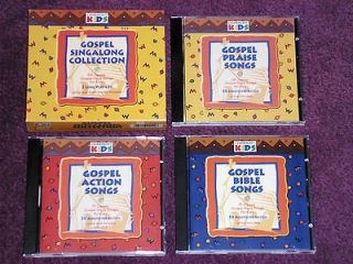 CEDARMONT KIDS   GOSPEL SING ALONG COLLECTION   3 CDS IN CASE