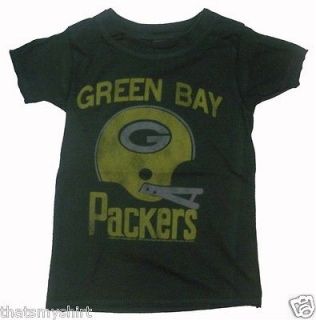 New Junk Food NFL Green Bay Packers Kids T Shirt Infant Toddler