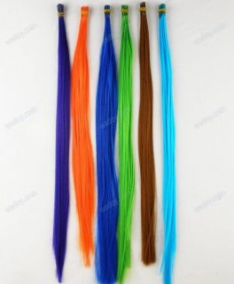 Wholesale 100 Synthetic Feather Hair Extension Mixed Free Beads